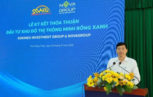 NovaGroup và Sokimex cam kết đầu tư, phát triển dự án khu đô thị BLUE DRAGON