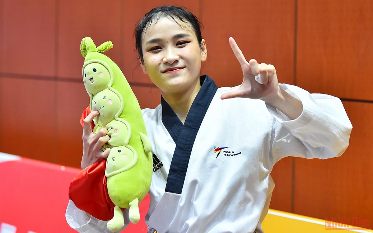 Phút giây hạnh phúc của đội tuyển Taekwondo Việt Nam tại SEA Games 31