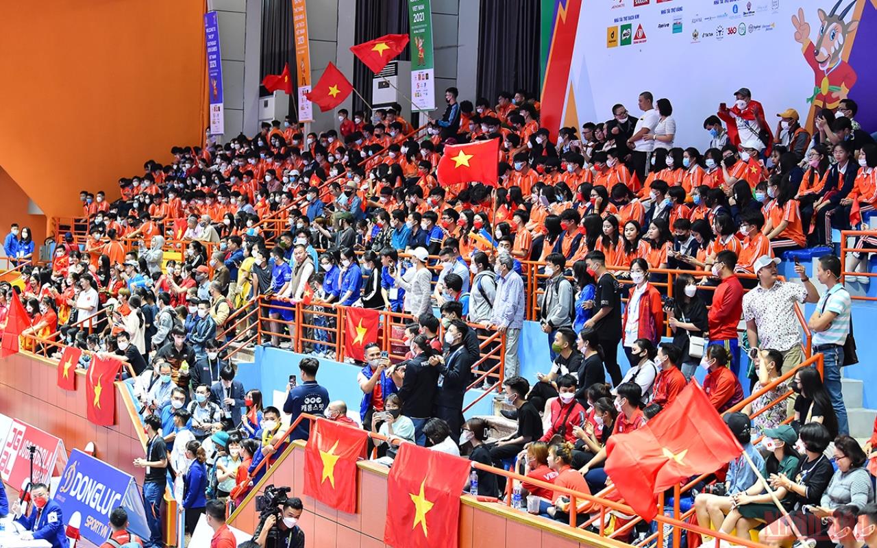 Phút giây hạnh phúc của đội tuyển Taekwondo Việt Nam tại SEA Games 31