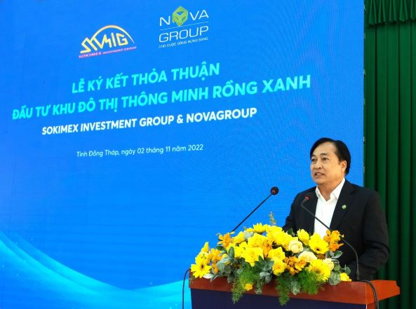 NovaGroup và Sokimex cam kết đầu tư, phát triển dự án khu đô thị BLUE DRAGON