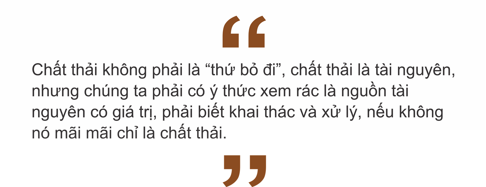 Giải pháp xử lý chất thải rắn sinh hoạt thành tài nguyên