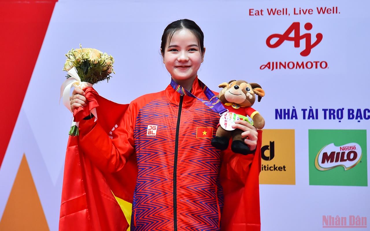 Phút giây hạnh phúc của đội tuyển Taekwondo Việt Nam tại SEA Games 31