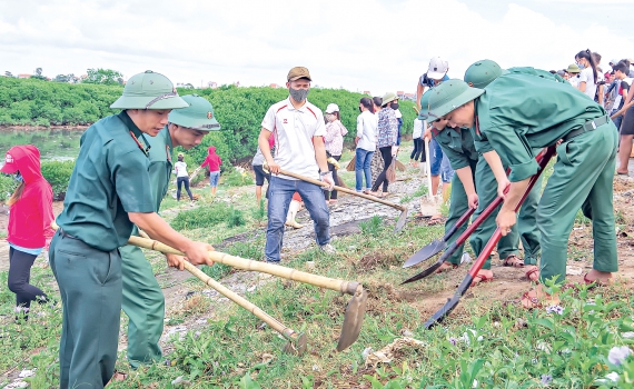 Quân đội với chiến lược bảo vệ tài nguyên và môi trường trong tình hình mới 