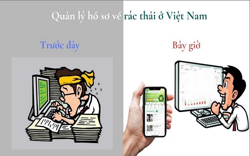 Chuyển đổi số trong quản lý, thu gom rác thái sinh hoạt