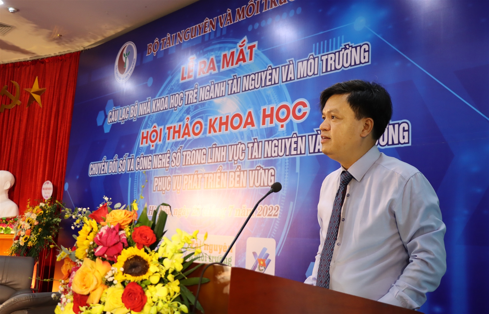 Bài phát biểu của Phó Chủ nhiệm Ủy ban Khoa học công nghệ và Môi trường của Quốc hội TS. Tạ Đình Thi tại Hội nghị các nhà khoa học trẻ ngành TN&MT