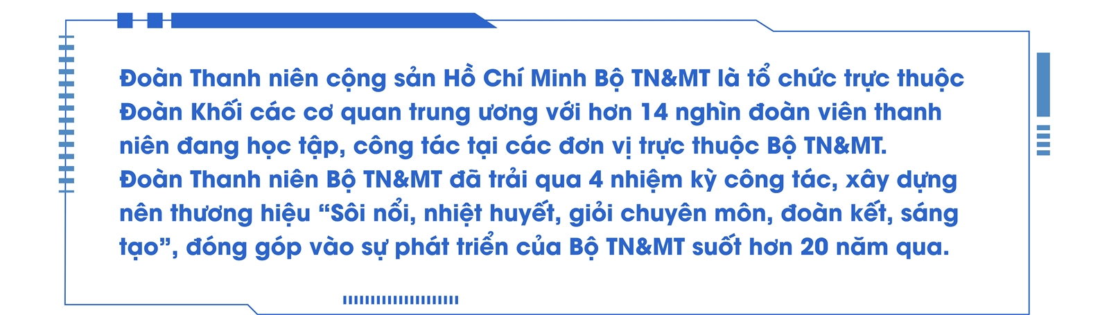 Tuổi trẻ tiên phong, xung kích, sáng tạo và đột phá