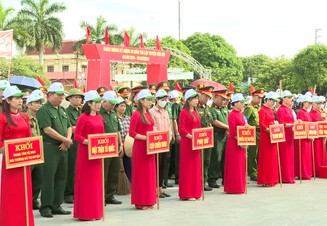 Ninh Bình: Phát động chiến dịch ra quân làm sạch môi trường hưởng ứng Ngày Môi trường thế giới 2024