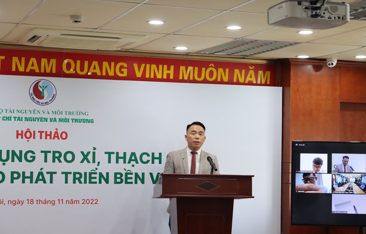 Hà Nội: Tạp chí Tài nguyên và Môi trường tổ chức hội thảo “Xử lý và sử dụng tro, xỉ, thạch cao - Giải pháp cho phát triển bền vững”