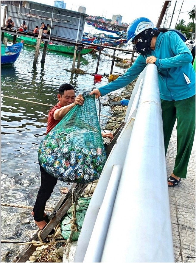 WWF- Việt Nam ghi nhận hiệu quả các mô hình giảm thiểu rác thải nhựa đại dương trong lĩnh vực thuỷ sản