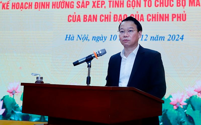 Bộ Tài nguyên và Môi trường tổ chức Hội nghị triển khai ‘Kế hoạch định hướng sắp xếp, tinh gọn tổ chức bộ máy của Chính phủ’ 