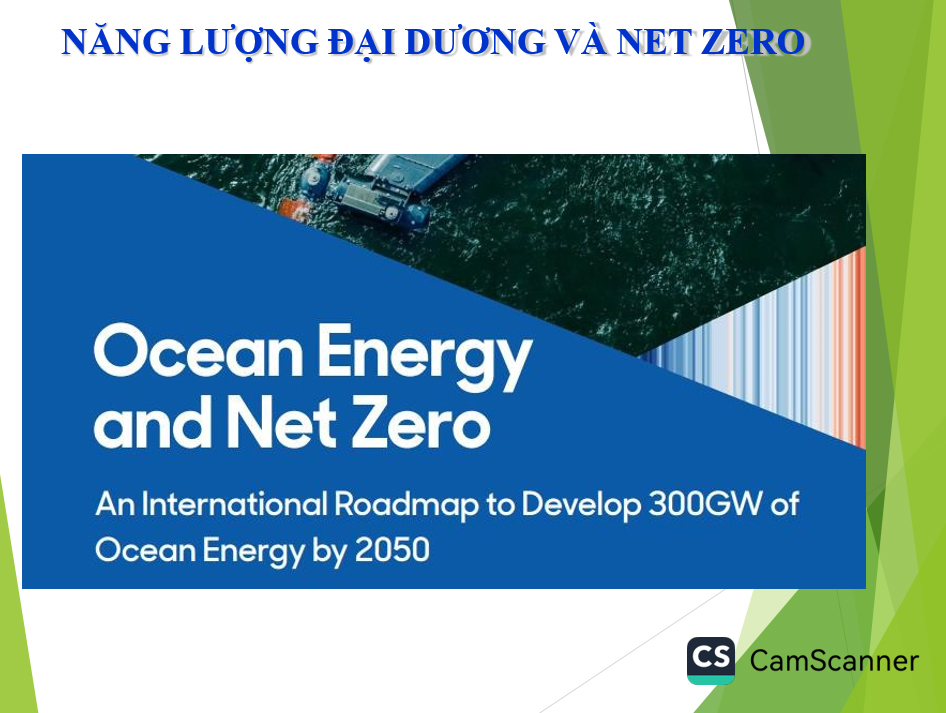 Phát triển năng lượng xanh, năng lượng tái tạo hướng đến Net Zero