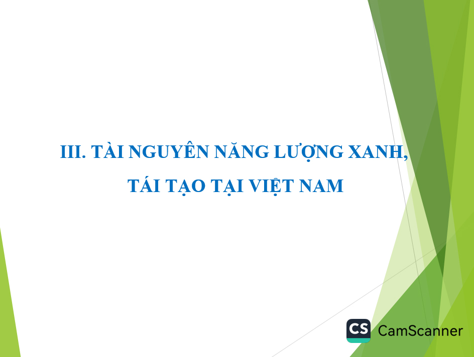 Phát triển năng lượng xanh, năng lượng tái tạo hướng đến Net Zero