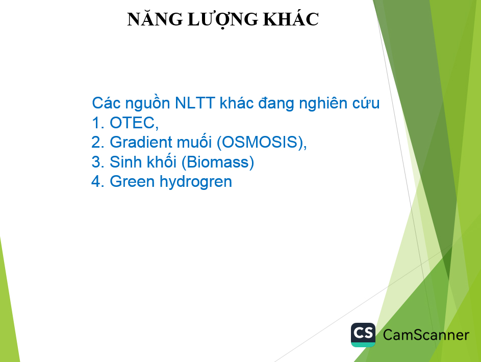 Phát triển năng lượng xanh, năng lượng tái tạo hướng đến Net Zero