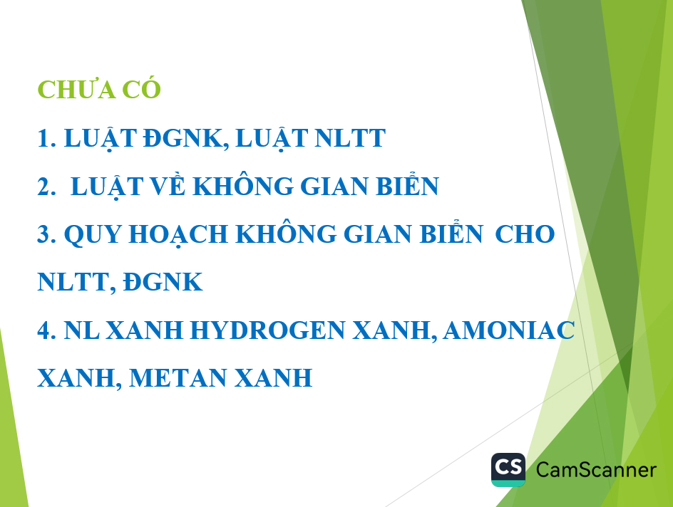 Phát triển năng lượng xanh, năng lượng tái tạo hướng đến Net Zero