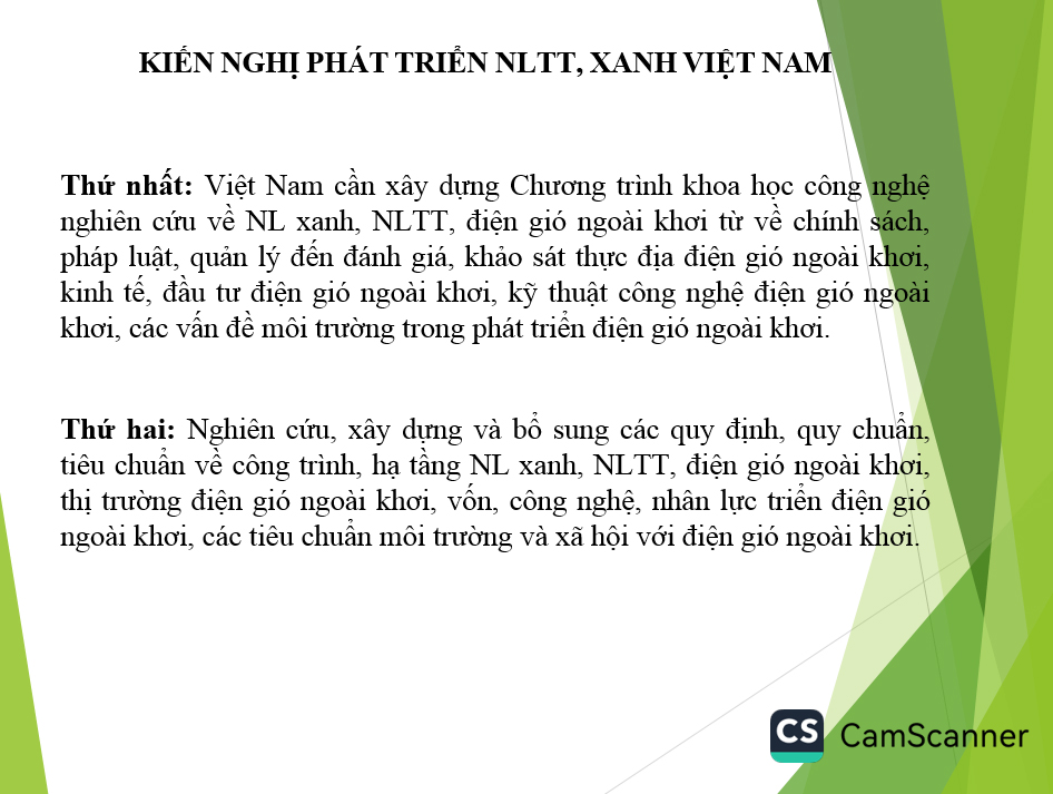 Phát triển năng lượng xanh, năng lượng tái tạo hướng đến Net Zero