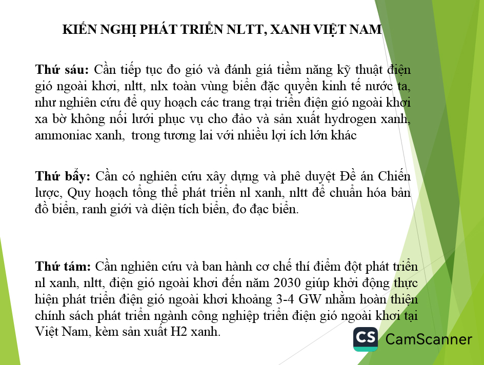 Phát triển năng lượng xanh, năng lượng tái tạo hướng đến Net Zero