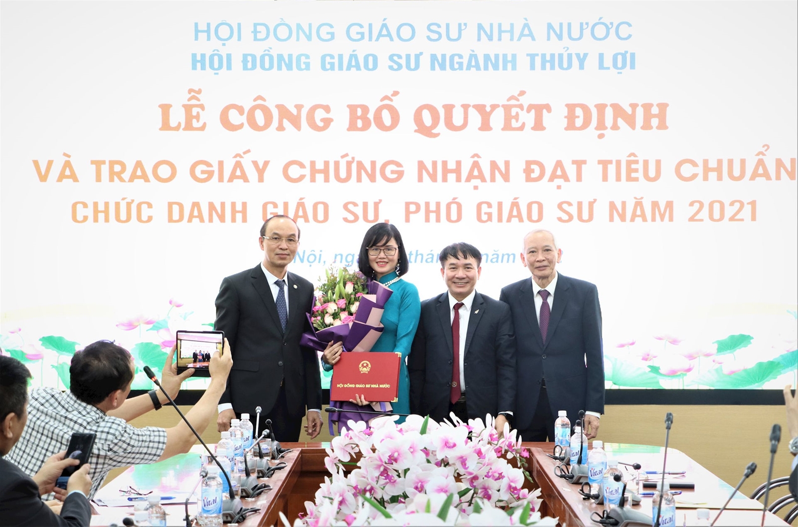 Ngành Thủy lợi có 2 tân Giáo sư