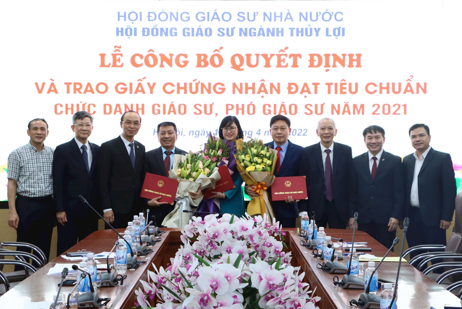 Ngành Thủy lợi có 2 tân Giáo sư