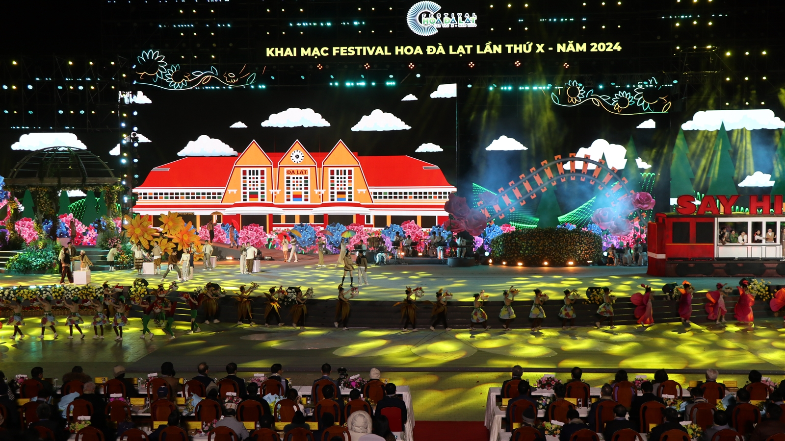 Khai mạc Festival Hoa Đà Lạt 2024