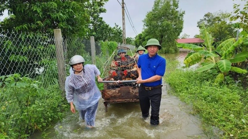 Thành lập các đội hình “Phụ nữ ứng phó với thiên tai”