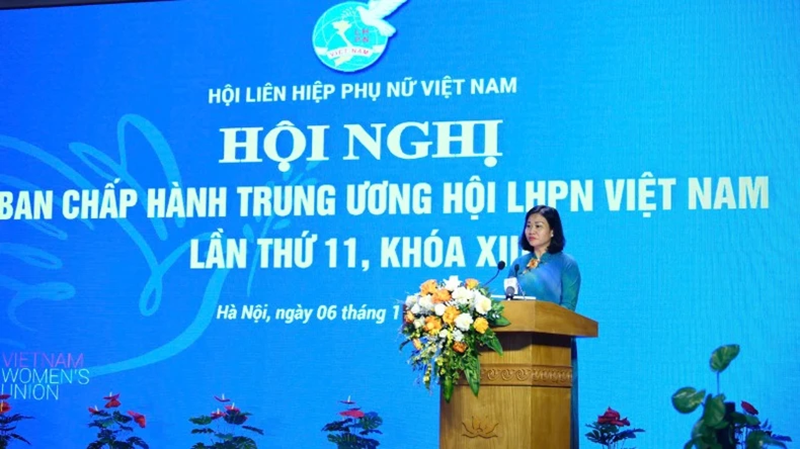 Đồng chí Nguyễn Thị Tuyến được bầu giữ chức Chủ tịch Hội Liên hiệp Phụ nữ Việt Nam