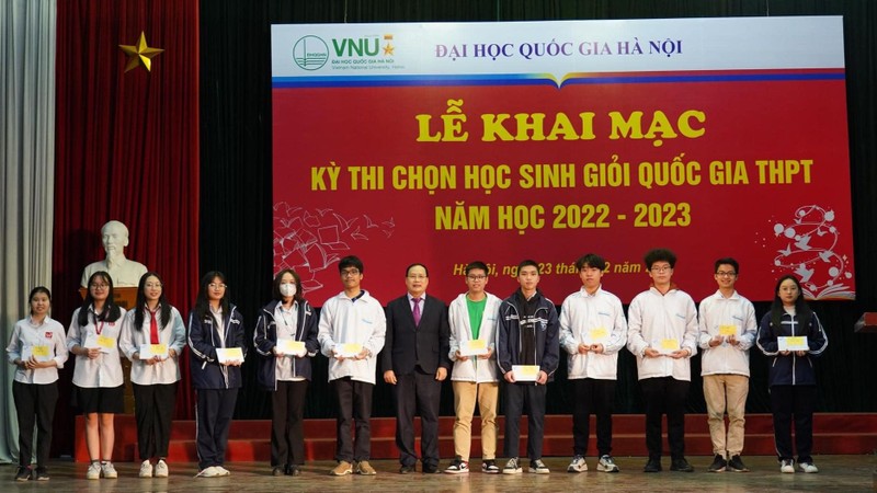 Đại học Quốc gia Hà Nội đứng thứ 2 toàn quốc về số lượng giải Nhất Kỳ thi học sinh giỏi quốc gia