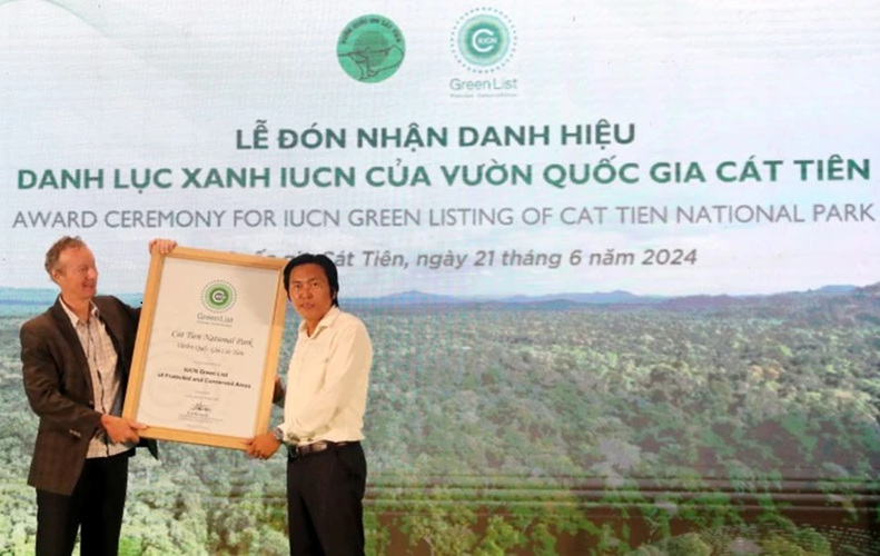 Vườn Quốc gia Cát Tiên nhận danh hiệu Danh lục Xanh IUCN: Bước tiến lớn trong công tác bảo tồn thiên nhiên