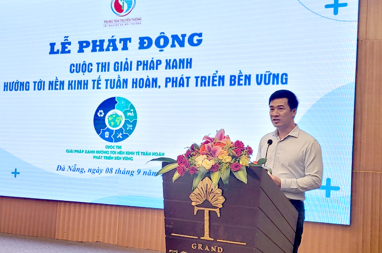 Phát động cuộc thi “Giải pháp xanh hướng tới nền kinh tế tuần hoàn, phát triển bền vững”