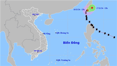 Bão Usagi suy yếu thành áp thấp nhiệt đới, siêu bão Man-yi gây biển động dữ dội