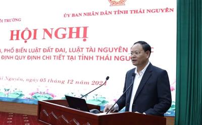 Bộ TN&MT tổ chức Hội nghị phổ biến, tuyên truyền Luật Tài nguyên nước, Luật Đất đai