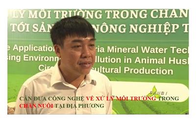 Cần đưa công nghệ về xử lý môi trường trong chăn nuôi tại địa phương