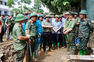 Chủ động ứng phó thiên tai bão, mưa lớn, lũ lụt, sạt lở đất giảm thiểu thiệt hại