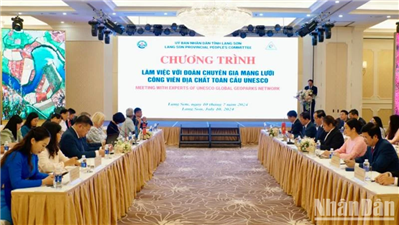 Đề nghị công nhận Công viên địa chất Lạng Sơn là Công viên địa chất toàn cầu UNESCO