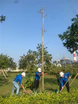 Đoàn TNCS Hồ Chí Minh Công ty Nhiệt điện Thái Bình nhiều hoạt động sôi nổi ý nghĩa trong Tháng Thanh niên