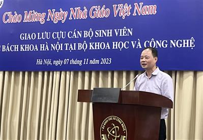 Giao lưu cựu cán bộ sinh viên Đại học Bách khoa Hà Nội tại Bộ Khoa học và Công nghệ