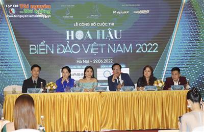 Lễ công bố cuộc thi Hoa hậu Biển đảo Việt Nam 2022