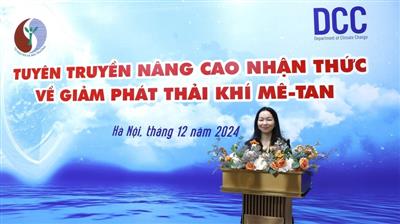 Nâng cao nhận thức cho thanh niên về giảm phát thải khí mê-tan