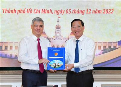 Ông Lê Duy Minh được bổ nhiệm làm Giám đốc Sở Tài chính TPHCM