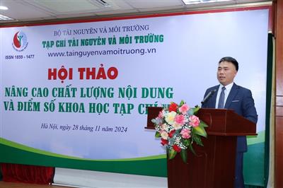 Tạp chí Tài nguyên và Môi trường tổ chức hội thảo “Nâng cao chất lượng nội dung và điểm số khoa học Tạp chí in”