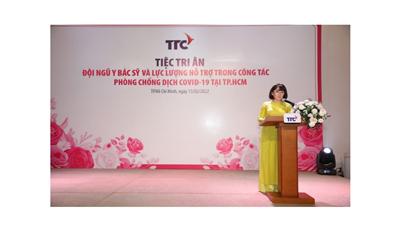 Tập đoàn TTC tri ân những đóng góp phi thường của lực lượng tuyến đầu