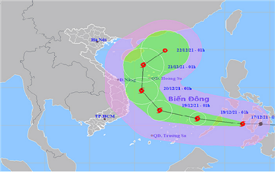 Thời tiết ngày 17/12: Bắc Bộ và Bắc Trung Bộ trời rét, sóng lớn và mưa dông trên biển