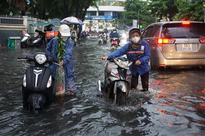 TPHCM điểm danh những tuyến đường ngập úng khi mưa lớn, triều dâng năm 2022