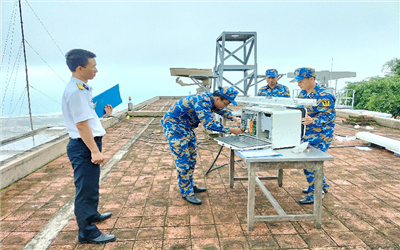 Vùng 4 Hải quân tổ chức thành công Hội thi kíp chiến đấu Trạm ra đa năm 2023