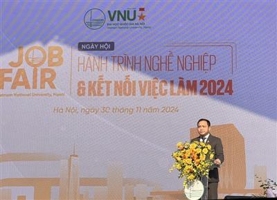 Đại học Quốc gia Hà Nội tổ chức Ngày hội “Hành trình nghề nghiệp và Kết nối việc làm” năm 2024