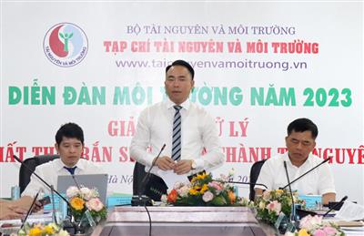 Diễn đàn môi trường năm 2023: Giải pháp xử lý chất thải rắn sinh hoạt thành tài nguyên