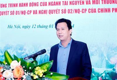 Hội nghị triển khai Chương trình hành động của ngành Tài nguyên và Môi trường thực hiện Nghị quyết số 01/NQ-CP và Nghị quyết số 02/NQ-CP của Chính phủ